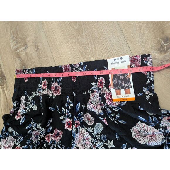 Sz XXL Three Dots Linen Shorts NWT - Picture 7 of 13